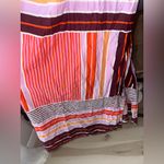 Loft  Beach Striped Crisscross Maxi Dress swimsuit coverup adjustable colorful Photo 6