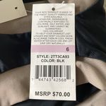 Trina Turk NWT  black taupe colorblock gold mosaic square hardware sides size 6 Photo 9