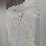 Francesca's FRANCESCA’S White Lace Trim Blouse Photo 6