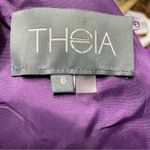 Theia Gazaar Sleeveless Illusion Lace Mermaid Gown 6 Purple Photo 3