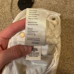 Free People We The Free Loving Good Vibrations Distressed Denim Shorts White Photo 10