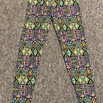 Win win  Colorful Xs & diamonds leggings size Small Photo 0