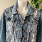 sts blue  Women’s Distressed Jean Jacket Size S Photo 3