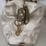 Coach Ashley Dotted OP
Signature Satchel Purse Light
Khaki/Taupe Photo 3