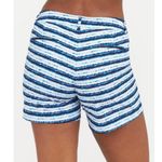 Spanx Sunshine Shorts, 6" Blue Painted Stripe XLarge NWT Photo 2