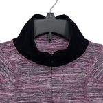Lululemon Runderful 1/2 Zip In Space Dye Berry Rumble Multi Black Size 8 Photo 1