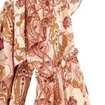 MISA Los Angeles MISA Vola Floral One Shoulder Midi Dress San Lorenzo Flora Pink Size M NWT Photo 9