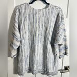 Chico's  Blue and Cream Knit Top Photo 6