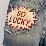 Lucky Brand  High Rise Cut Off Jean Shorts Photo 6