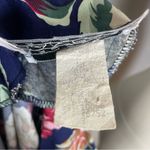 Rampage Vintage  Dress Oversized Collar Pleats Navy Blue Mini Size 3 Juniors Photo 11