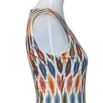 The Territory Ahead Women's Cream Orange Classic iKat Sheath Dress Size 4 Photo 6