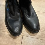 Ted Baker  London Black Brown Leather Knee High Riding Boots Size 7 Photo 1