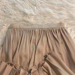 J.Crew  Tan Cream Midi A-Line Skirt size XS excellent condition Photo 6