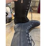 Banana Republic Lace Up Suede Boots Size 10 Whimsy Goth Combat Victorian Photo 6