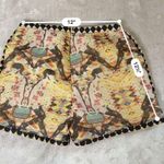 Women’s Graffiti Collage Shorts SMALL by Dazzle Funky Eccentric Black Photo 7