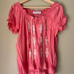 st. john's bay  100% Cotton Paisley Top Photo 0