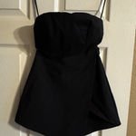 Princess Polly  Black Mini Romper Photo 0