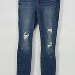 True Religion Jennie Curvy Skinny Jeans Womens Size 26 Distressed Photo 1
