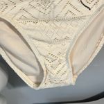 Xhilaration Bikini Bottoms Beige Cream Crochet Lace Womens Large New Photo 3