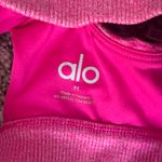 Alo Yoga Bright Pink Sports Bra Photo 3