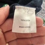 Pearls & Camo Navy Sweater with Red Lobster Design Blue Size XL Photo 5