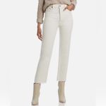 RE/DONE 70s High Rise Stove Pipe Jean in Vintage White Size 25 Photo 7