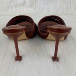 Cape Robbin Women's  Mexmon Square Heel Slip On Sandals Mules Shoes Brown Size 6 Photo 7