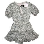 South Moon Under NWT Buddy Love Dress Sz L Blue Leopard Print Coquette Soft Girl Photo 0