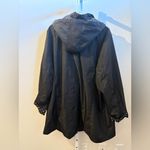 Woman Within  Dot Trim Raincoat Photo 4