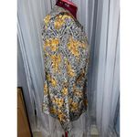 blazer satin filigree gold silver vintage 1980s Size 14 Photo 5