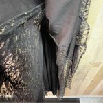 Adrianna Papell Size 8 2-Piece Set The Overpiece & The Formal Maxi Dress Glitter Photo 12