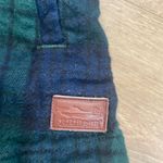 L.L. Bean women’s Relaxed Fit Plaid Jacket sz Medium Green Photo 5