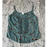 Vintage Street Wear Carole Little Ruffle Floral Shirt Top Size‎ 14 Boho Hippy Size 12 Photo 0