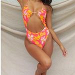 Stone Fox Swim NWT Riva One Piece Swimsuit - Lei Lei Print Size XS Photo 0