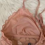 Aerie Floral Happy Lace Strappy Triangle Bralette Photo 3