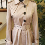 Xxi  Women's Tan Trench Coat Size S Photo 0