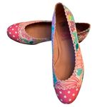 Lilly Pulitzer  Floral Print Ballet Flats Size 7M Photo 1