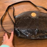 Whiting & Davis Vintage  Co black sequin’s purse pocketbook made in China Photo 6