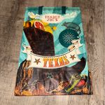 Trader Joe's Texas State Reusable Grocery Tote Bag Orange Photo 1