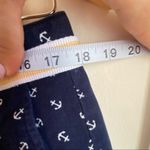 Dockers Shorts Women Navy Blue White Anchors Pockets Flat Front Size 10 Photo 7