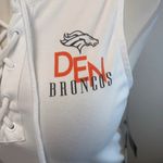WEAR by Erin Andrews Denver Broncos White Lace Photo 3