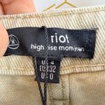 Missguided  Stone High-Rise Extreme Mom Jeans – Size 4 - NWT Photo 3