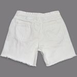 Pretty Little Thing Shorts Womens 31x5 White High Rise Distressed Cut Off Denim Photo 1