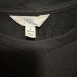 Time and Tru Black long sleeve tiered with ruffle hem dress Size L Photo 2