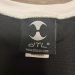 DTL Sleeveless Black &‎ White Tennis Jeweled Activewear Tank Top Size M Size M Photo 5