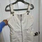 Pistola  White Denim Nina Dress Women’s Medium Photo 3