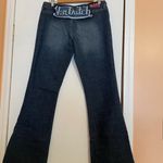 Von Dutch Y2K  Dark Blue Flare Women's Jeans Photo 1
