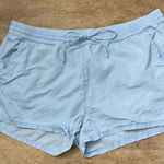 Aerie  Women’s Size Large Light‎ Blue Lyocell Pull On Shorts Photo 0