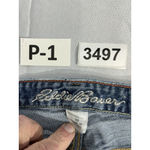 Eddie Bauer Womans Size S6 Straight Stretch Blue Jeans Photo 3