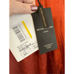 Mother of Pearl NWT Eleanor Cold Shoulder Dress in Rust Size Large Orange Photo 8